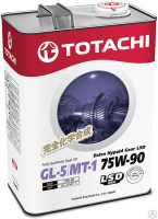 Масло трансмиссионное Totachi Extra Hypoid Gear LSD GL-5/MT-1 75W-90 (4 л)