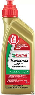 Жидкость для автоматической трансмиссии Castrol Transmax Dex III Multiveh.