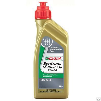 Жидкость трансмиссионная Castrol Syntrans Multivehicle 75W-90 (1 л)