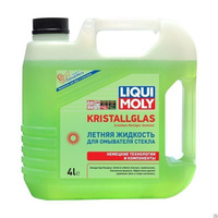 Жидкость для омывателя стекла летняя (лайм&мята) LIQUI MOLY Kristallglas 4l