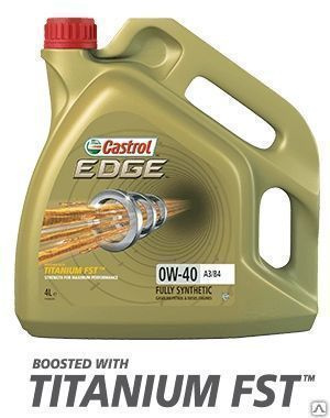 Масло моторное Castrol EDGE 0W-40 A3/B4 (4 л)