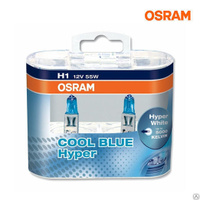 Набор галогеновых ламп Osram H1 Cool Blue Hyper 5000K (2 шт)