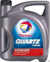 Масло моторное TOTAL Quartz 7000 10W-40 (4 л)