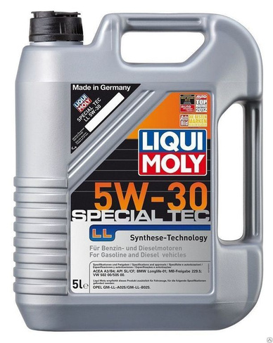 Масло моторное Liqui Moly Special Tec LL 5W-30 (5 л)