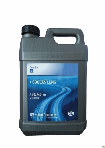 Антифриз GM Coolant (синий, концентрат, 2л) 93740140