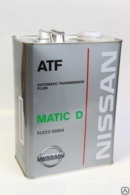 Масло трансмиссионное NISSAN ATF Matic D (4 л)