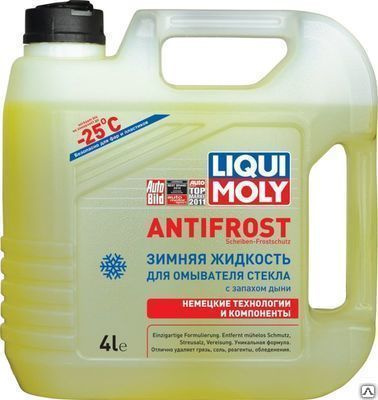 Жидкость для омывателя стекла (дыня) LIQUI MOLY Antifrost -25C (4 л)