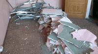 Демонтаж обшивки стен из гипсокартона на каркасе