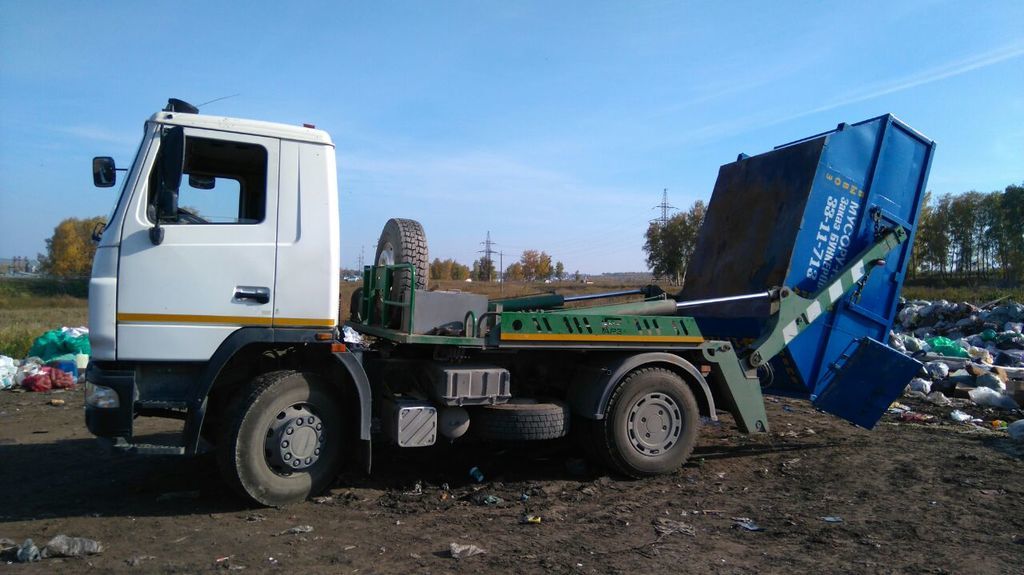 Бункер для мусора от компании МУСОРУ-НЕТ купить в городе Новосибирск