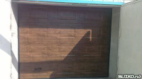 Ворота секционные ALUTECH филенка 4250x2250 коричневый