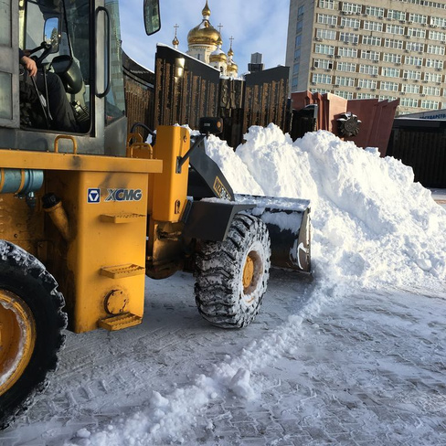 Вывоз снега с утилизацией