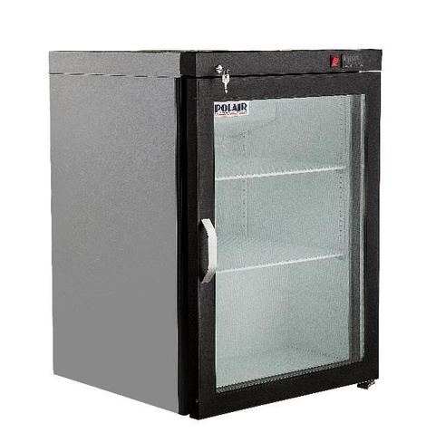 Шкаф холодильный Polair DM102-Bravo с замком со стеклянными дверьми