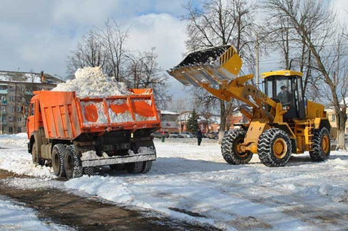 Снегоуборочная техника КАМАЗ под вывоз снега