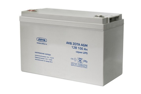 Аккумуляторная батарея AGM 100-12 Zota