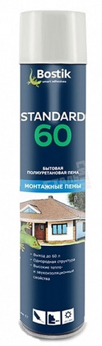 Пена монтажная BOSTIK STANDART 60 750мл 10204