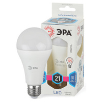 Лампа светодиодная ЭРА 21 75 Вт цоколь E27 груша нейтральный белый 25000 ч smd A65-21w-840-E27