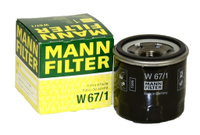 Фильтр масляный Mann-Filter W67/1