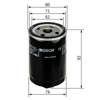 Фильтр масляный Bosch 0451103318