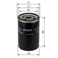 Фильтр масляный Bosch 0986452044