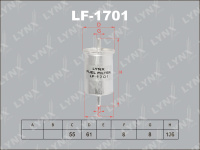 Фильтр топливный Lynx LF-1701