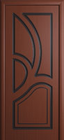 Дверь ВЕЛЕС орех, дуб, венге, шоколад. ДГ 400-900/Сатин светлое без рисунка