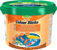 Корм для прудовых рыб COLOR STICKS 10 л