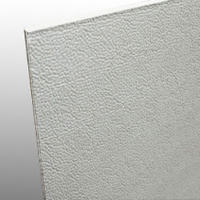 АБС пластик листовой 4 мм «песок» Лада-Лист белый 1000*3000