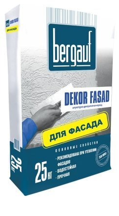 Штукатурка декоративная Бергауф Dekor Fasad 25кг