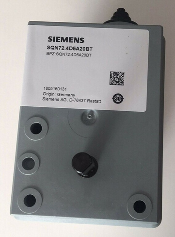 Сервопривод Siemens SQN72.4D5A20BT