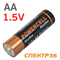 Батарейка алкалиновая Powercell AA (1,5В) LR6-4BPC