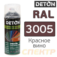 Краска для металлочерепицы RAL 3005 Красное вино Deton DTN-A07290