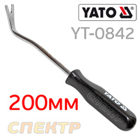 Съемник клипс YATO YT-0842 (14мм х 200мм) отвертка