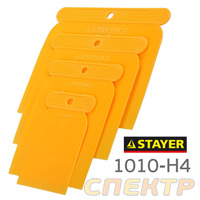 Шпатели пластиковые (набор 4шт) STAYER 1010-Н4 1010-H4