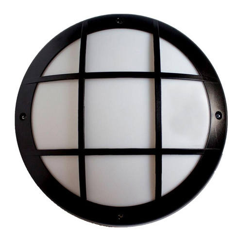 Светильник накладной Svet Бриз 2 E27 40 Вт 2 кв.м черный IP54 (SV 0924-00371)