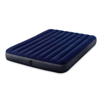 Матрас надувной Intex Classic Downy Airbed Fiber-tech 203х152х25 см (64759)