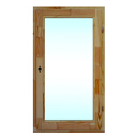 Окно деревянное Timber&style 860х570х45 мм 1 створка поворотная