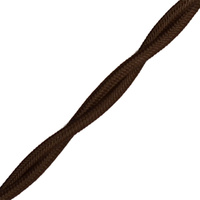 Провод BIRONI витой 2x1,5 (50 м) коричневый Bironi