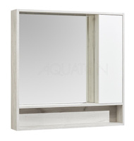 Зеркальный шкаф Акватон Флай 100 Белый/Дуб КРАФТ бел. (1A237802FAX10)