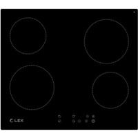 Электрическая варочная панель LEX EVH 640-0 BL, Hi-Light, независимая, черный