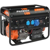 Бензиновый генератор Patriot GP 8210AE, 220/12 В, 7.5кВт, с автозапуском, с АКБ [474101705]