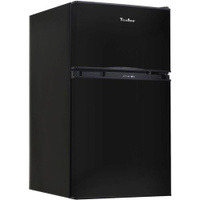 Холодильник двухкамерный TESLER RCT-100 черный