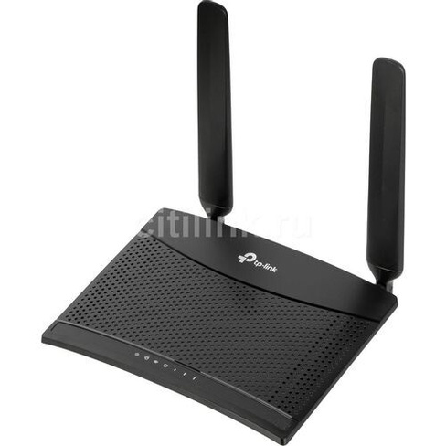 Wi-Fi роутер TP-LINK TL-MR100, N300, черный