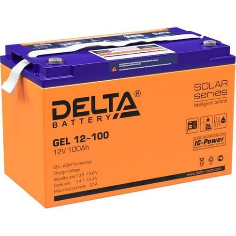 Аккумуляторная батарея для ИБП Delta GEL 12-100 12В, 100Ач