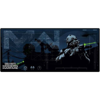 Коврик для мыши Gaya Call of Duty Modern Warfare (XL) рисунок/синий, каучук + ткань, 800х350х4мм [ge3954]