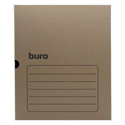 Короб архивный Buro КА-200B, микрогофрокартон, 200мм, A4, 260x320x200, бурый 40 шт./кор.