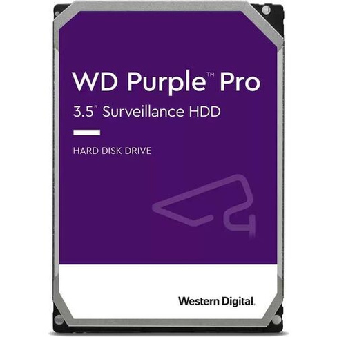 Жесткий диск WD Purple Pro WD101PURP, 10ТБ, HDD, SATA III, 3.5"