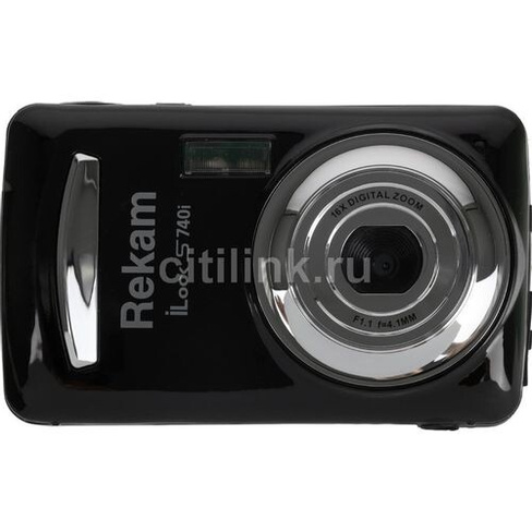 Цифровой компактный фотоаппарат Rekam iLook S740i, черный