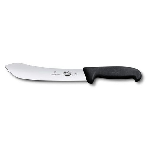 Нож Victorinox Fibrox, для забоя/разделки, 360мм, заточка прямая, стальной, черный [5.7403.36]