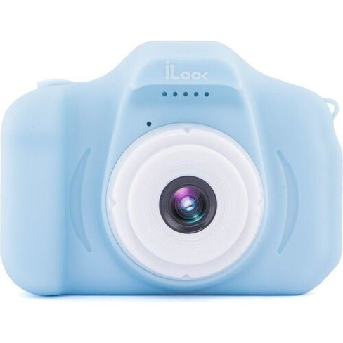 Цифровой компактный фотоаппарат Rekam iLook K330i, детский, голубой