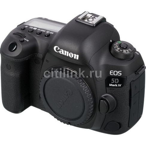 Зеркальный фотоаппарат Canon EOS 5D Mark IV body, черный